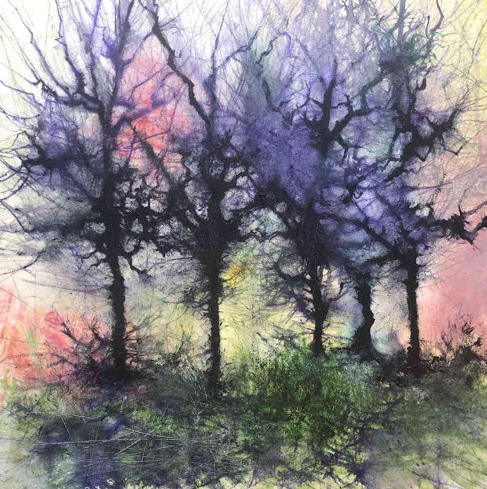 Winter Trees | 51 x 51 cms | 20 x 20 ins | €1900